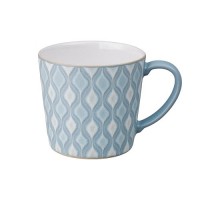 Denby Impression Blue Hourglass Mug